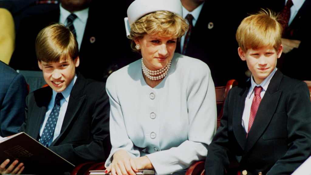 Hijos De Diana De Gales, Harry Y William