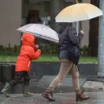 Lluvia En La Región Metropolitana Durante Los Primeros Días De Octubre