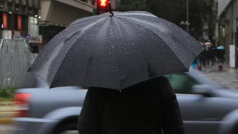 Lluvia En Santiago