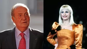 Rey Juan Carlos Y Raffaella Carrà